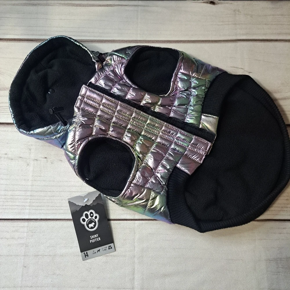 Canada Pooch Iridescent Dog Jacket - Picture 6 of 8